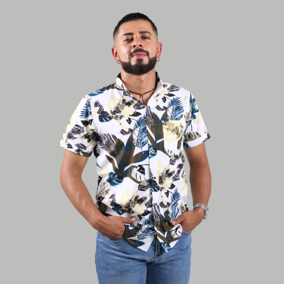 CAMISA SEDA FRIA BRISA FLORAL