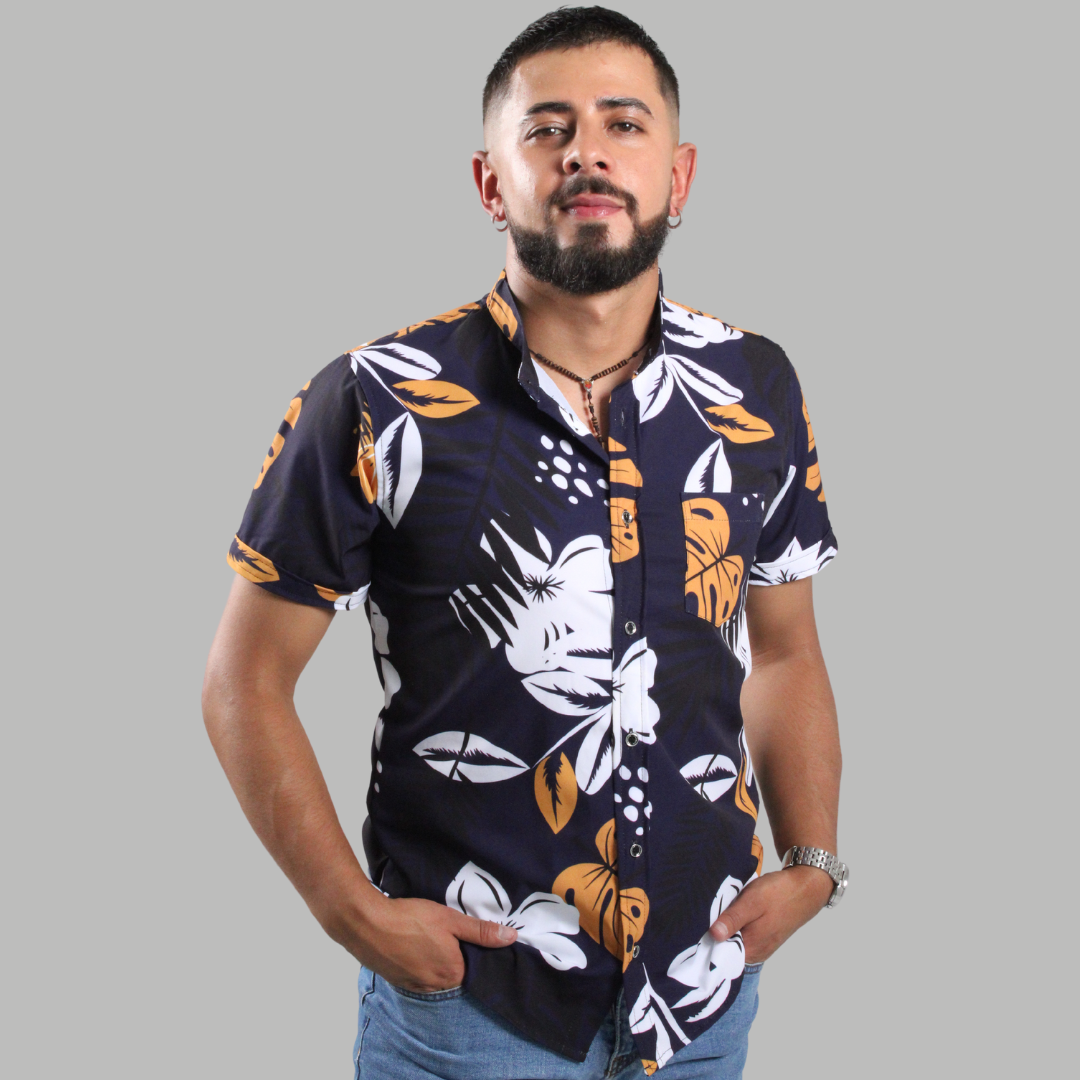 CAMISA SEDA FRIA AURA TROPICAL