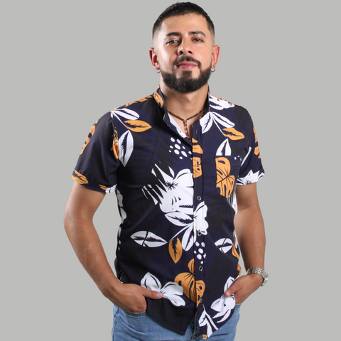 CAMISA SEDA FRIA AURA TROPICAL