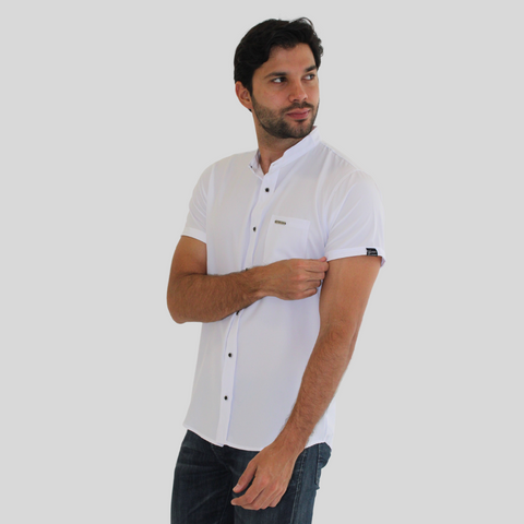 CAMISA SEDA FRIA BLANCO