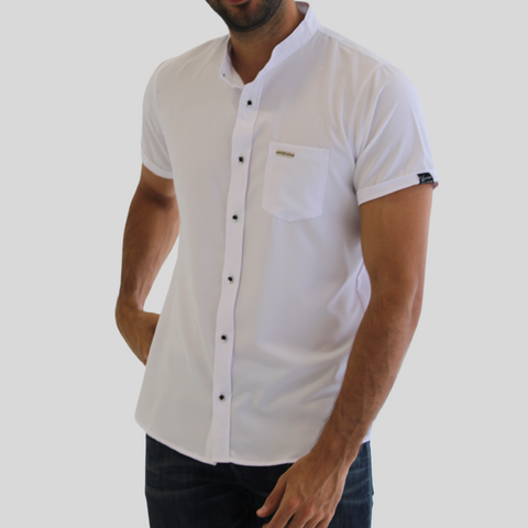 CAMISA SEDA FRIA BLANCO